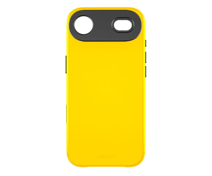 Etui do telefonów YAXO Leather Gear Slim Case MagSafe iPhone 17 Air Honey Yellow